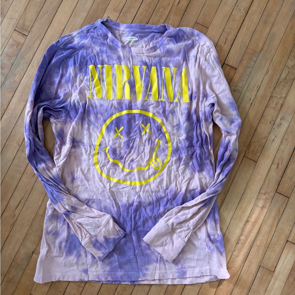 Nirvana Lavender Tie-Dye Tee